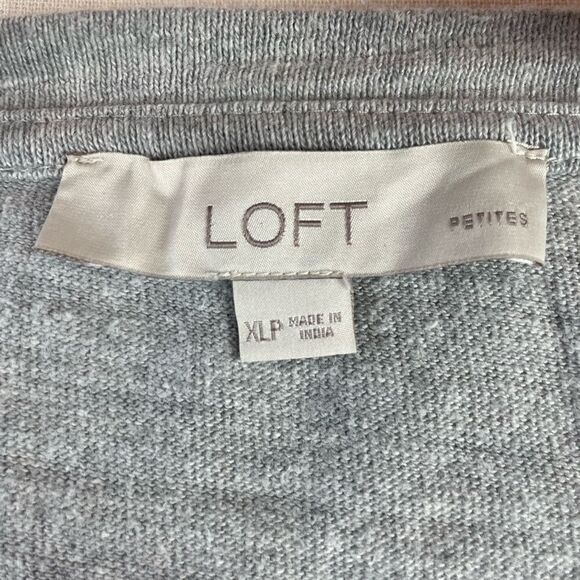 LOFT Sweatshirt Size XL Petite EUC - Picture 7 of 8